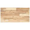 vidaXL Schweberegal 60x40x2 cm Massivholz Akazie Unbehandelt