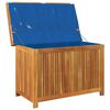 vidaXL Outdoor-Kissenbox 90x50x60,5 cm Massivholz Akazie