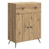 vidaXL Sideboard Artisan-Eiche 66 x 34,5 x 90 cm Holzwerkstoff