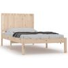 vidaXL Massivholzbett ohne Matratze 100x200 cm Kiefernholz