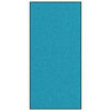 vidaXL Fu&szlig;matte Cyan und Schwarz 120 x 250 cm Polyamid und PVC