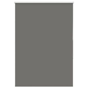 vidaXL Verdunkelungsrollo Grau 105x150cm Stoffbreite 100,7cm Polyester