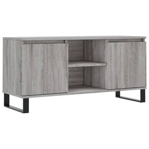 vidaXL TV-Schrank Grau Sonoma 104x35x50 cm Holzwerkstoff