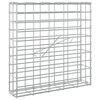 vidaXL Gabion mit 5 mm Draht und 5x10 cm Maschen 50x10x50 cm