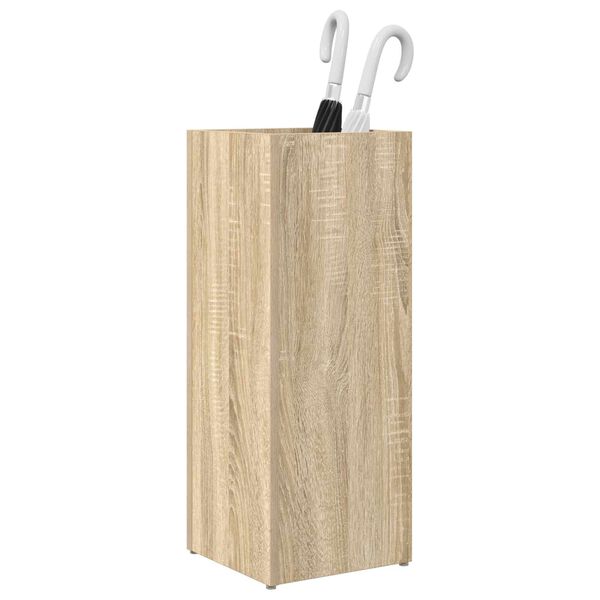 vidaXL Sonnenschirmhalter Sonoma-Eiche 25 x 24,5 x 64 cm Holzwerkstoff