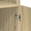 vidaXL Hochschrank Sonoma-Eiche 70x42,5x225 cm Holzwerkstoff