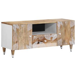 vidaXL TV-Schrank 105x33,5x46 cm Massivholz Mango