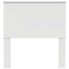 vidaXL Kopfteil mit Kopfteil Weiß 90 cm Holzwerkstoff