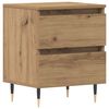 vidaXL Nachttisch Artisan-Eiche 40 x 35 x 50 cm Holzwerkstoff