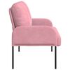 vidaXL Sofas mit Kissen 110cm Rosa Sperrholz