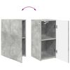 vidaXL TV-Schrankset 4 pcs Beton Grau Holzwerkstoff