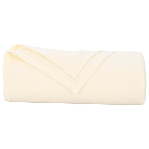 vidaXL Wohndecken 24 pcs Creme 200 x 150 cm Fleece