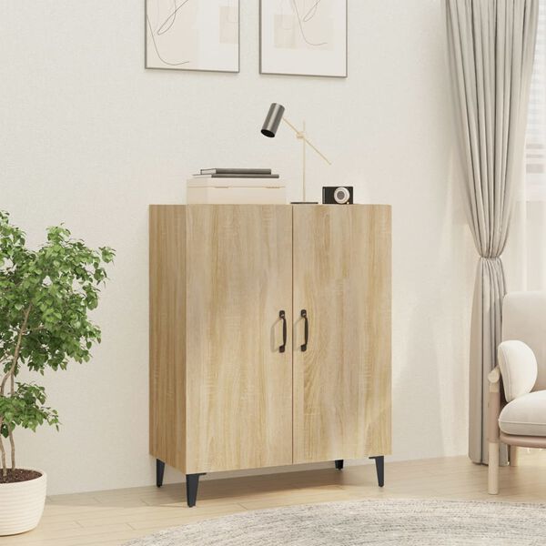 vidaXL Sideboard Sonoma-Eiche 70x34x90 cm Holzwerkstoff