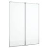 vidaXL Magnetisches Whiteboard Klappbar 80x100x1,7 cm Aluminium
