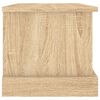 vidaXL Aufbewahrungsbox Sonoma-Eiche 50 x 30 x 28 cm Holzwerkstoff
