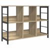 vidaXL B&uuml;cherregal 6 Ebenen 102 x 32 x 72,5 cm Holzwerkstoff