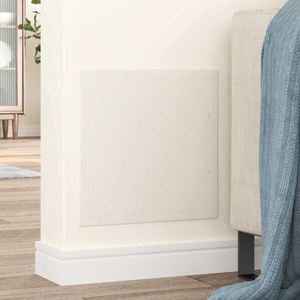 vidaXL Zugangspanels Wei&szlig; 30 x 30 cm ABS Kunststoff