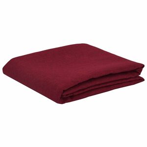 vidaXL Tischdecke Quadratisch Weinrot 90 x 90 cm