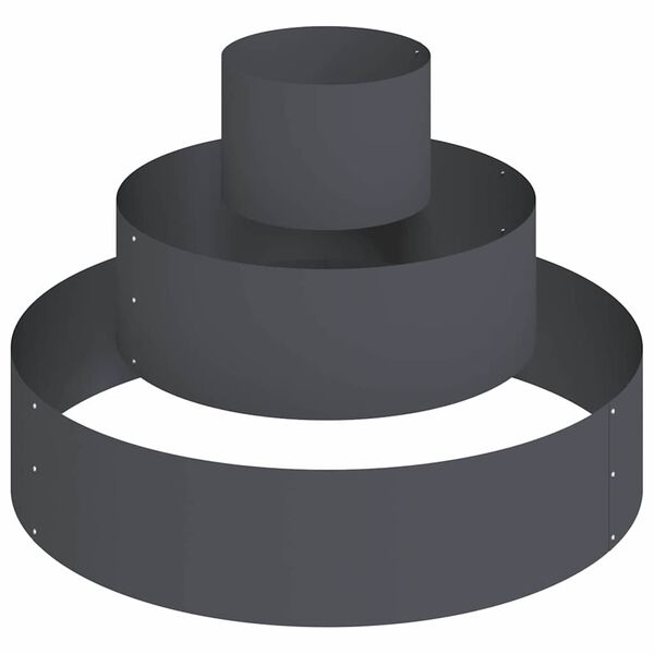 vidaXL Garten-Pflanzgef&auml;&szlig; Anthrazit 90 x 90 x 20 cm