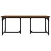 vidaXL Couchtisch Braun Eichen-Optik 90x50x35 cm Holzwerkstoff