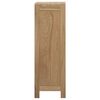 vidaXL Kommode 30x30x90 cm Massivholz Teak
