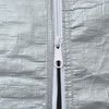 vidaXL Zeltstoff ohne Gestell Grau 8 x 4 m PE
