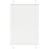 vidaXL Plissee Wei&szlig; 90x100 cm Stoffbreite 89,4 cm Polyester