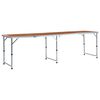 vidaXL Klappbarer Campingtisch Aluminium 240 x 60 cm