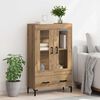 vidaXL Highboard Artisan-Eiche 69,5 x 31 x 115 cm Holzwerkstoff
