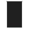 vidaXL Au&szlig;enrollo 90% UV-Block Schwarz 80 x 140 cm HDPE