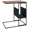 vidaXL Beistelltisch Schwarz 55x36x59,5 cm Holzwerkstoff