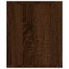 vidaXL B&uuml;cherschrank/TV-Schrank Braun Eichen-Optik 36x30x143 cm