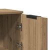 vidaXL Sideboard Artisan-Eiche 30x30x70 cm Holzwerkstoff