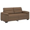 vidaXL 2-Sitzer-Sofa Braun 180x81x84 cm Stoff