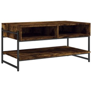 vidaXL Couchtisch R&auml;uchereiche 90x50x45 cm Holzwerkstoff