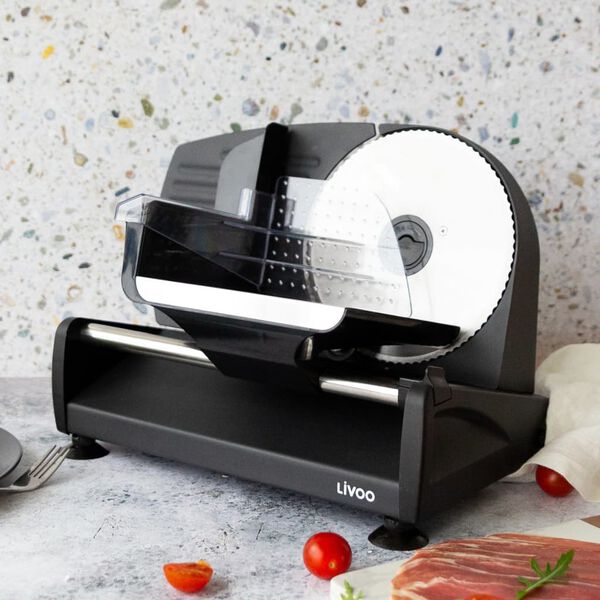 Livoo Schneidemaschine Elektrisch 150 W Schwarz