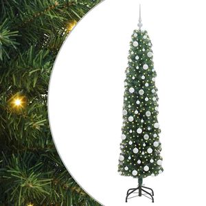 vidaXL K&uuml;nstlicher Weihnachtsbaum mit 300 LEDs mit St&auml;nder Gr&uuml;n 180 cm