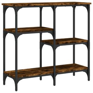 vidaXL Konsolentisch R&auml;uchereiche 80x29x75 cm Holzwerkstoff