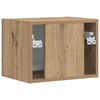 vidaXL TV-Wandschrank Kunsthandwerk Eiche 60 x 31 x 29,5 cm