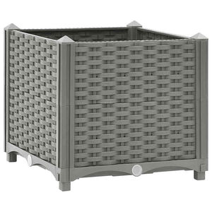 vidaXL Hochbeet 40x40x38 cm Polypropylen