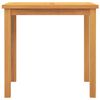 vidaXL 3-tlg. Garten-Essgruppe Massivholz Teak