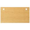 vidaXL Schreibtischplatte 110x60x2,5 cm Bambus