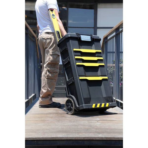 Stanley Rollende Werkstatt Kunststoff Schwarz 1-79-206