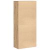 vidaXL Hochschrank Artisan-Eiche 80 x 39 x 178 cm Holzwerkstoff