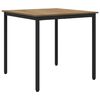 vidaXL Esstische 80 x 80 x 75 cm Holzwerkstoff Artisan-Eiche