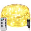 vidaXL Lichtseil 480 LEDs Warmes Wei&szlig; 20 m