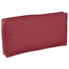 vidaXL Kissen Weinrot 80 x 80 x 52 cm Oxford-Stoff