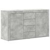vidaXL Sideboard Betongrau 120 x 36 x 69 cm Holzwerkstoff