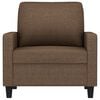 vidaXL Sessel Braun 60 cm Stoff