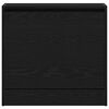 vidaXL Schuhschrank Schwarz Eichen-Optik 60 x 21 x 57 cm Holzwerkstoff